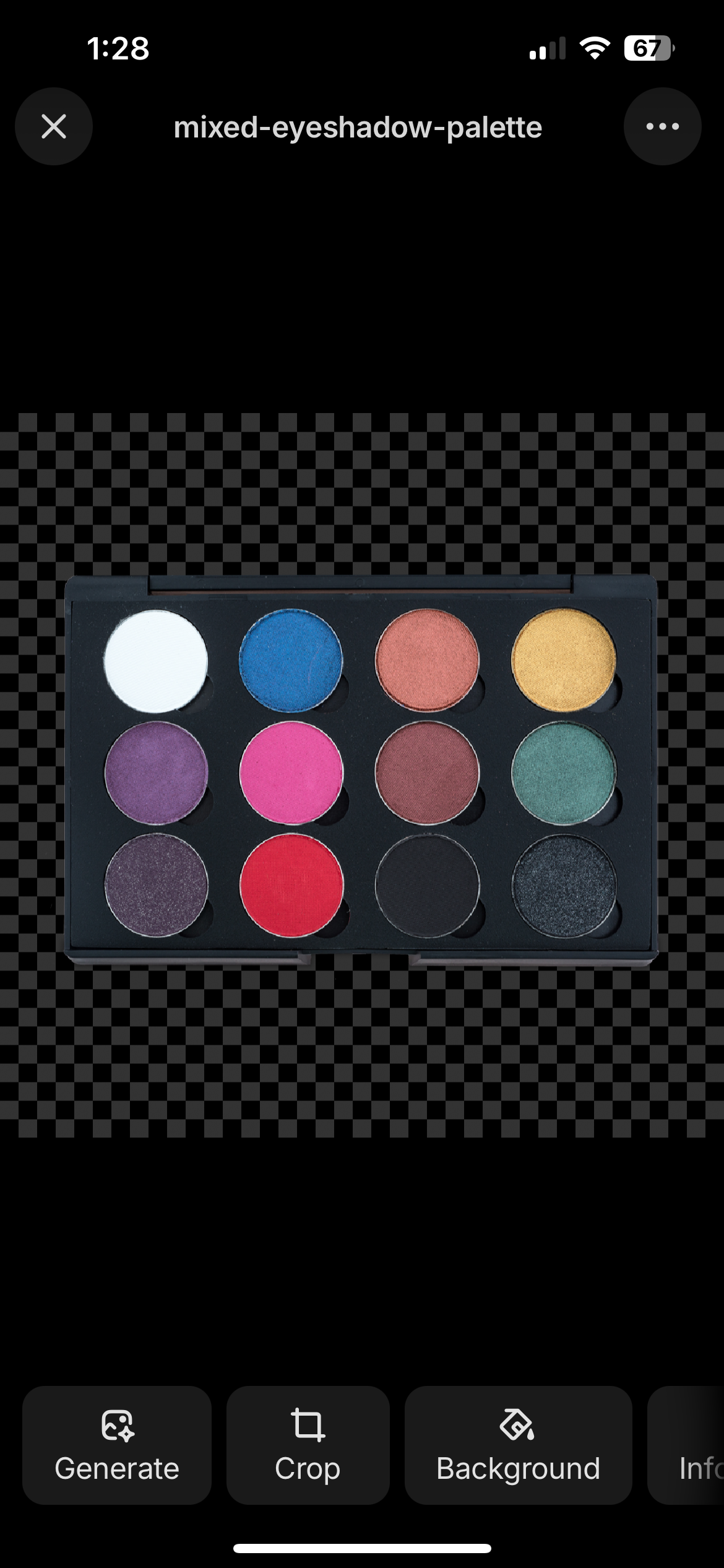 Eye Shadows, Mascaras, Eyeliners