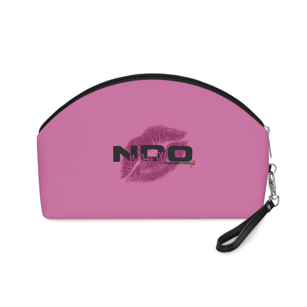 Makeup Bag — Pink Kiss Logo Cosmetic Pouch