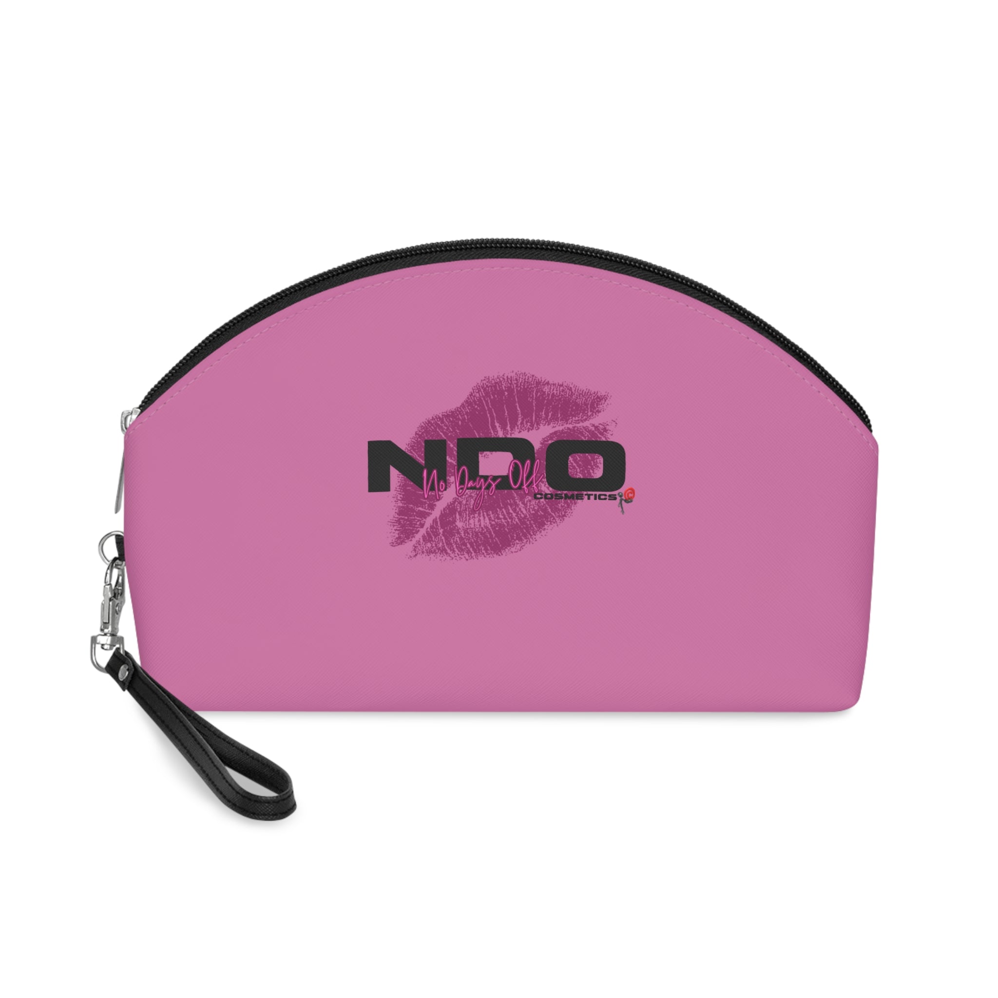 Makeup Bag — Pink Kiss Logo Cosmetic Pouch